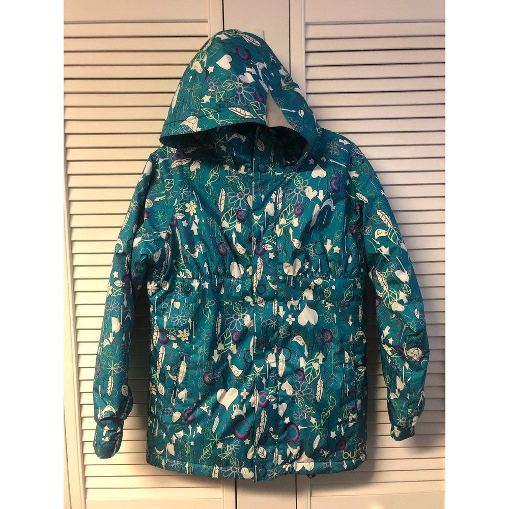 Burton Dry Ride Xl 18 Teal Coat